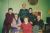 Hay/Hamilton 1994.  Frank and Anne Hay with Glenys, Laurence, Lynette (front) and Daphne.